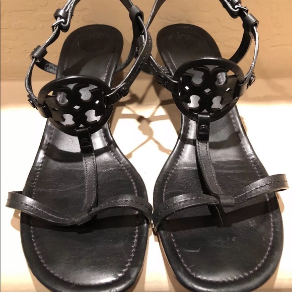 Tory Burch Shoes - Tory Burch Miller Wedge- Black